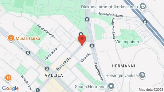 Apartments for rent i Helsinki Keskinen - kort over placeringen