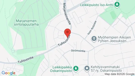 Apartments for rent i Helsinki Itäinen - kort over placeringen