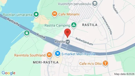Apartments for rent i Helsinki Itäinen - kort over placeringen