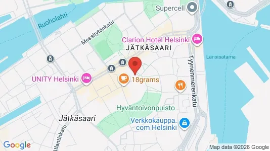 Apartments for rent i Helsinki Eteläinen - kort over placeringen