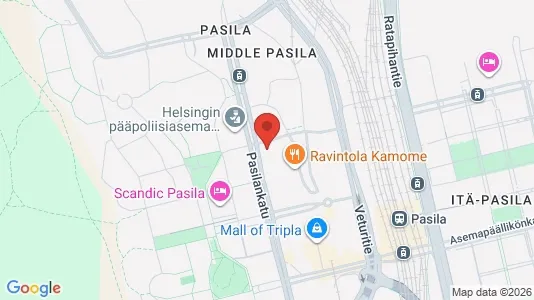 Apartments for rent i Helsinki Keskinen - kort over placeringen