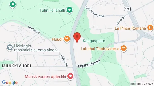 Apartments for rent i Helsinki Läntinen - kort over placeringen