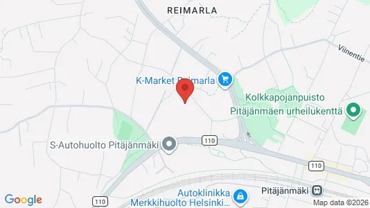 Apartments for rent i Helsinki Läntinen - kort over placeringen