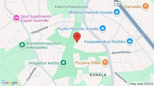 Apartments for rent i Helsinki Läntinen - kort over placeringen