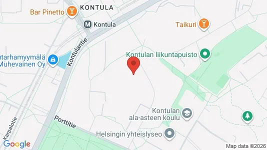 Apartments for rent i Helsinki Itäinen - kort over placeringen