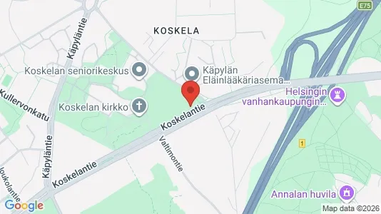 Apartments for rent i Helsinki Keskinen - kort over placeringen