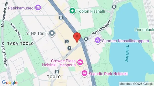 Apartments for rent i Helsinki Eteläinen - kort over placeringen