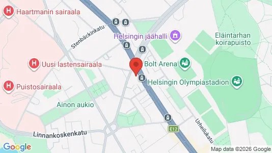 Apartments for rent i Helsinki Eteläinen - kort over placeringen
