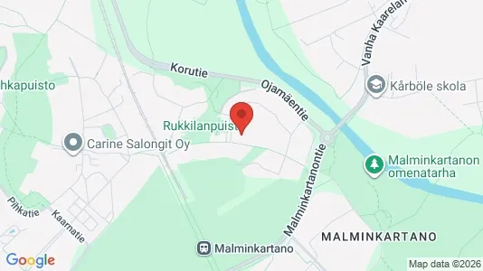 Apartments for rent i Helsinki Läntinen - kort over placeringen