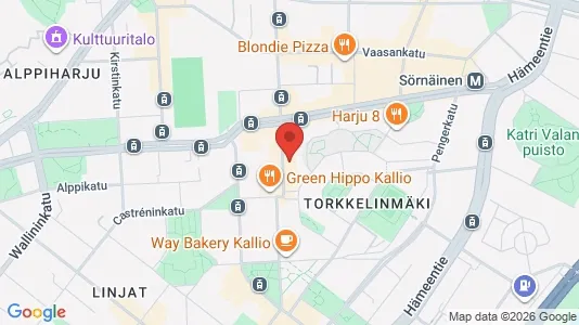 Apartments for rent i Helsinki Keskinen - kort over placeringen
