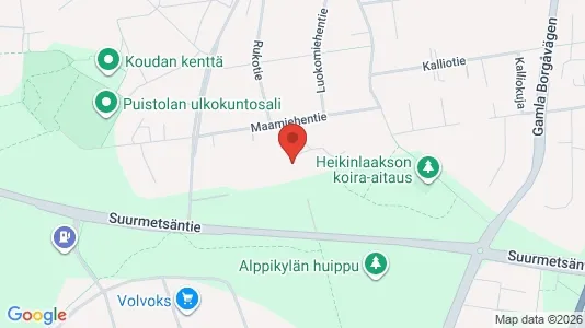 Apartments for rent i Helsinki Koillinen - kort over placeringen