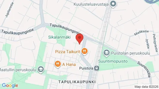 Apartments for rent i Helsinki Koillinen - kort over placeringen