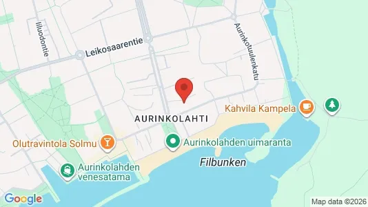 Apartments for rent i Helsinki Itäinen - kort over placeringen
