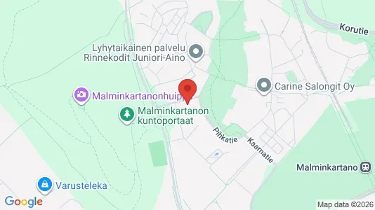 Apartments for rent i Helsinki Läntinen - kort over placeringen