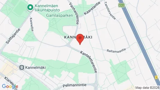 Apartments for rent i Helsinki Läntinen - kort over placeringen