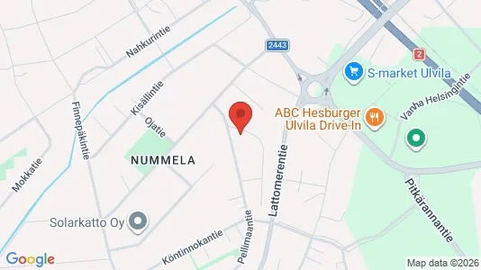 Apartments for rent i Ulvila - kort over placeringen