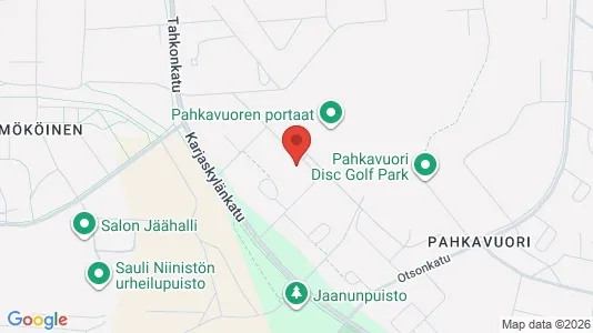 Apartments for rent i Salo - kort over placeringen