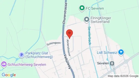 Apartments for rent i Werdenberg - kort over placeringen