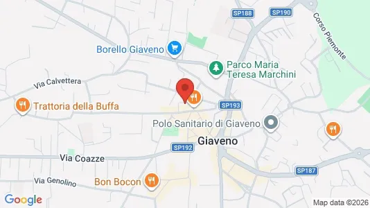 Apartments for rent i Giaveno - kort over placeringen