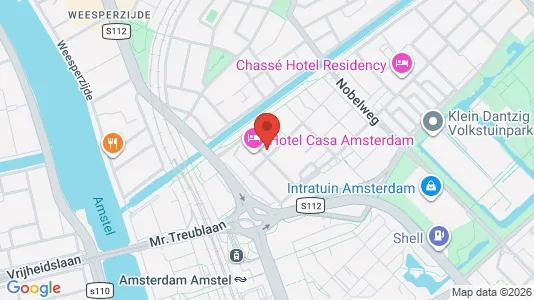 Apartments for rent i Amsterdam Oost-Watergraafsmeer - kort over placeringen