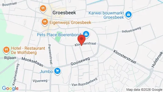 Apartments for rent i Berg en Dal - kort over placeringen