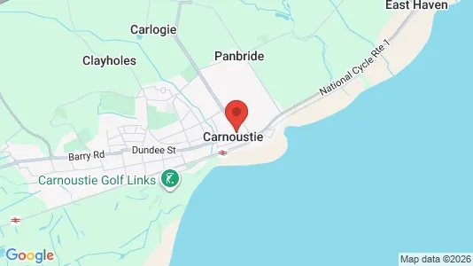 Apartments for rent i Carnoustie - Angus - kort over placeringen