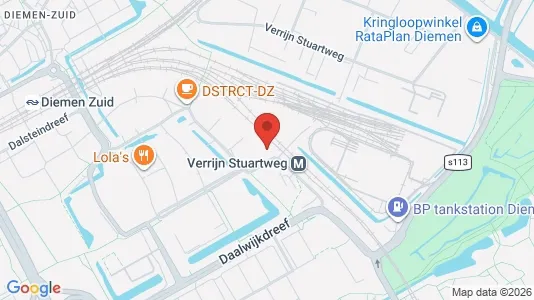 Apartments for rent i Diemen - kort over placeringen