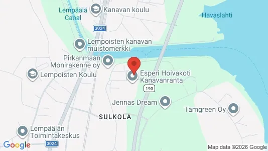 Apartments for rent i Lempäälä - kort over placeringen
