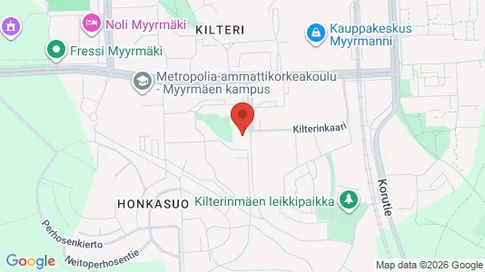 Apartments for rent i Vantaa - kort over placeringen