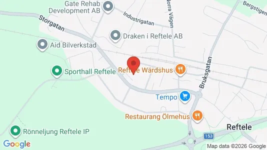 Apartments for rent i Gislaved - kort over placeringen