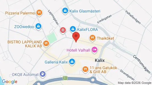 Apartments for rent i Kalix - kort over placeringen