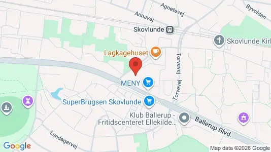 Apartments for rent i Skovlunde - kort over placeringen