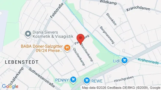 Apartments for rent i Salzgitter - kort over placeringen