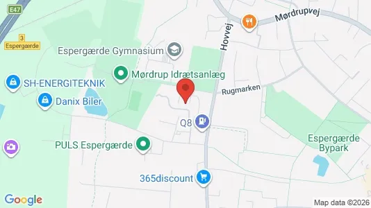 Apartments for rent i Espergærde - kort over placeringen