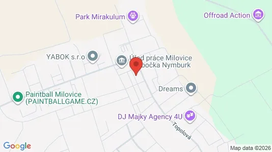 Apartments for rent i Nymburk - kort over placeringen