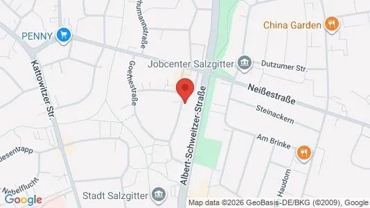 Apartments for rent i Salzgitter - kort over placeringen