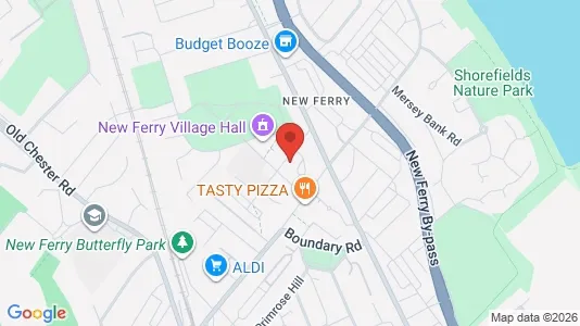 Apartments for rent i Wirral - Merseyside - kort over placeringen