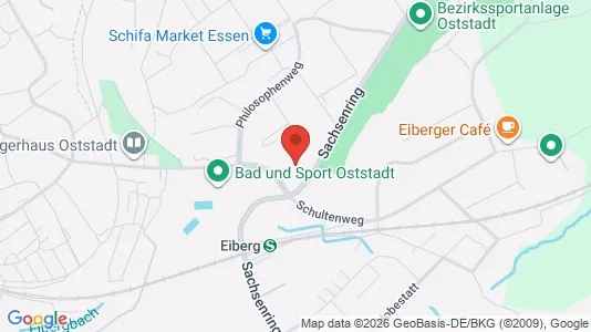 Apartments for rent i Essen - kort over placeringen