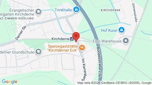 Apartments for rent i Dortmund - kort over placeringen