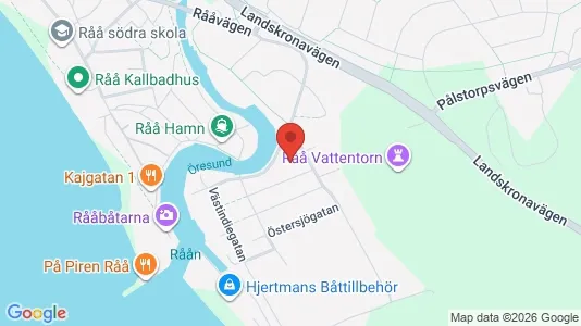 Apartments for rent i Helsingborg - kort over placeringen