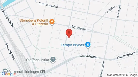 Apartments for rent i Gävle - kort over placeringen