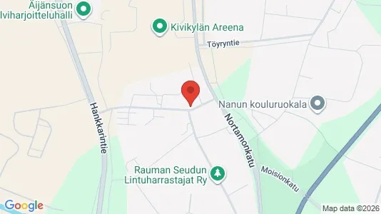 Apartments for rent i Rauma - kort over placeringen