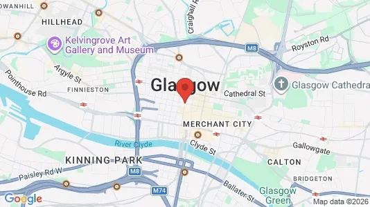 Houses for rent i Glasgow - Lanarkshire - kort over placeringen