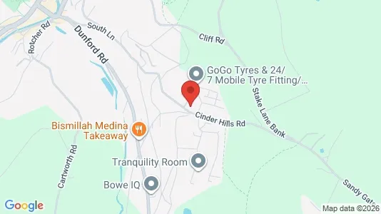 Apartments for rent i Holmfirth - West Yorkshire - kort over placeringen