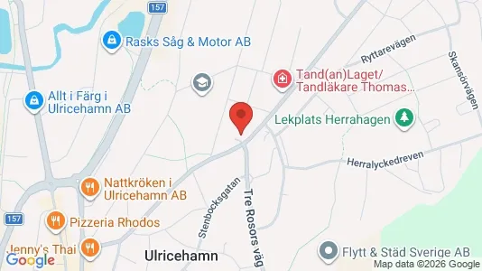 Apartments for rent i Ulricehamn - kort over placeringen