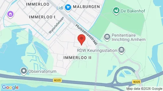 Apartments for rent i Arnhem - kort over placeringen