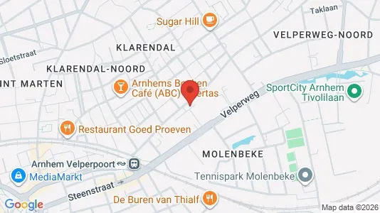Apartments for rent i Arnhem - kort over placeringen