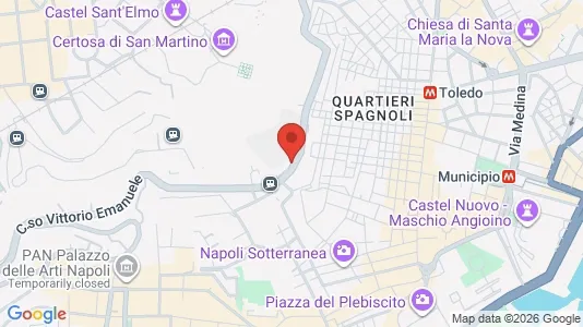Apartments for rent i Napoli Municipalità 1 - kort over placeringen