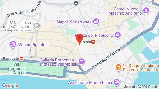 Apartments for rent i Napoli Municipalità 1 - kort over placeringen