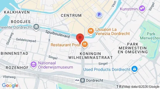 Apartments for rent i Dordrecht - kort over placeringen